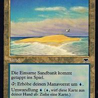 4x "Einsame Sandbank", Common aus "Aufmarsch", Erhaltung siehe Text