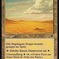 4x "Abgelegene Steppe", Common aus "Aufmarsch", Erhaltung siehe Text