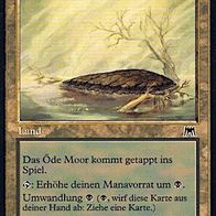 4x "Ödes Moor", Common aus "Aufmarsch", sehr wenig gespielt