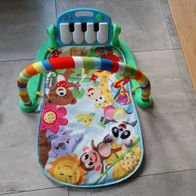 Spieldecke Spielmatte mit abnehmbarem und drehbarem Klavier Rainforest Erlebnisdecke