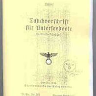 Tauchvorschrift für U-Boote von 1943