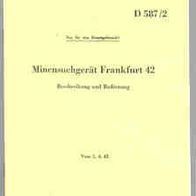 Beschreibung Minensuchgerät Frankfurt 42 von 1943