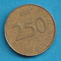 Libanon 250 Livres 2000