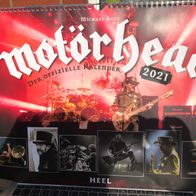 Motörhead Kalendar 2021 - DIN A 2 - 14 Bilder - Rockkalender - gut