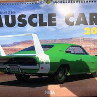 Muscle Cars Kalendar 2022 - DIN A2 - 14 Bilder - US-Car-Kalender - gut