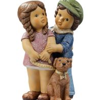 Goebel Nina & Marco "Spaziergang mit Bello" Meine besten Freunde 2012 Hund NEU + OVP