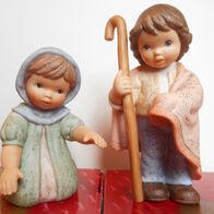 Goebel Nina & Marco "Maria + Josef" 2-tlg. Set Krippenfigur Maxi-Krippe Große Krippe