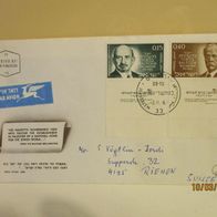 Jubiläum Balfour Declaration Sonderbrief Israel Sondermarken 1967