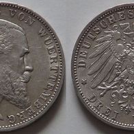 Württemberg: 3 Mark 1912 F (1)