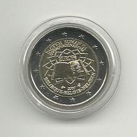 Belgien 2 Euro Gedenkmünze 2007 50 Jahre Römische Verträge unzirkuliert
