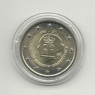 Belgien 2 Euro Gedenkmünze 2012 75 Jahre Königin Elisabeth Musik unzirkuliert