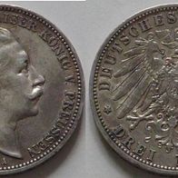 Preussen: 3 Mark 1909 A (3)