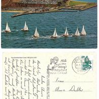 Postkarte, Helgoland, 70er Jahre, gelaufen