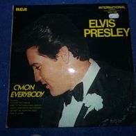 Schallplatte , Elvis Presley , LP , C`mon Everybody