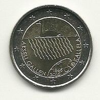 Finnland 2 Euro Gedenkmünze 2015 Akseli Gallen-Kallela unzirkuliert