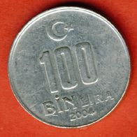 Türkei 100 Lira 2004