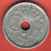 Dänemark 25 Öre 1924