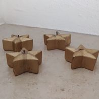 Set Kerzen in Sternenform