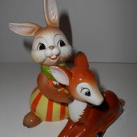 Goebel Ostern "Allerliebst" Hase mit Reh Rehkitz Der Osterhase und seine Freunde NEU