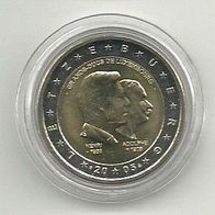Luxemburg 2 Euro Gedenkmünze 2005 Großherzog Henri und Adolf unzirkuliert
