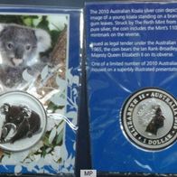 1 Oz Silber Koala 2010 im Orginal Blister