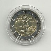 Luxemburg 2 Euro Gedenkmünze 2012 Großherzog Wilhelm IV. unzirkuliert