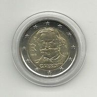 Italien 2 Euro Gedenkmünze 2013 Giuseppe Verdi unzirkuliert