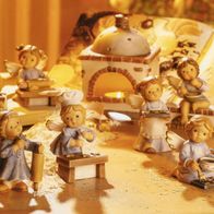Goebel Nina Marco Engelbäckerei Ofen Teelicht Engel Backblech Leckere Lebkuchen 3-tlg