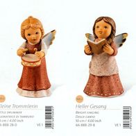 Goebel Nina & Marco "Kleine Trommlerin & Heller Gesang" 2-tlg. Engelkapelle 2010 NEU