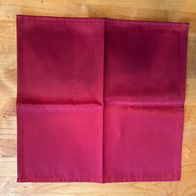 Pichler "MONDO" - 2 x Serviette 40 x 40 cm burgund NEU !