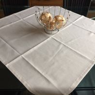 Pichler "COMO" - Tischdecke 85 x 85 cm weiß NEUwertig !