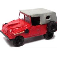 IFA P3 ´62, Kübelwagen zu, rot-grau, Feuerwehr, Kleinserie, Ep3, Permo, Spur N