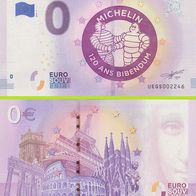 0 Euro Schein L´Aventure Michelin UEGS 2018-7 selten Nr 4150