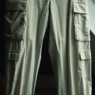 Damen Hose Hell Grau Gr.44 clockhouse