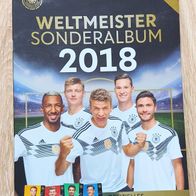 Offizielles DFB-Sammel - Album, Weltmeister - Sonderalbum 2018 komplett mit Stickern