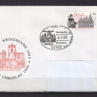 BRD / Bund 1995 Ausstellungsbeleg Kieler Umschlag 1995 mit MiNr. 1773 gelaufen