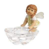 Goebel Nina & Marco "Frühlingszauber" Glasschale Elfe Teelichthalter Teelicht Engel