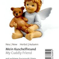 Goebel Nina & Marco "Mein Kuschelfreund" Himmlische Boten Engel mit Teddy 2013 NEU