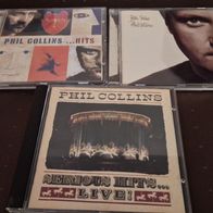 OLD Phil Collins - 3 CDs 90er Jahre (Both Sides, .. Hits, Serious Hits Live)