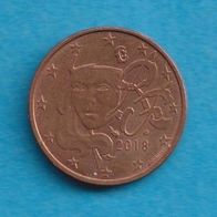 Frankreich 2 Cent 2018