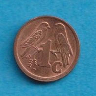 Südafrika 1 Cent 1996