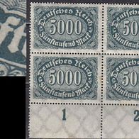 Deutsches Reich 256 II * * vierer #028265+