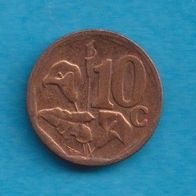 Südafrika 10 Cents 2014