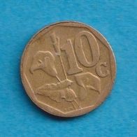 Südafrika 10 Cents 2009
