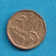 Südafrika 10 Cents 1993