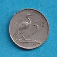 Südafrika 5 Cents 1978