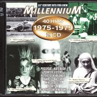 Millennium 40 Hits 1975-1979, 2 CD, 20th Century Hits for a new..., 1998 Disky