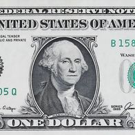 1 Dollar 1985 aus den USA "New York (B)" seltene Originalbanknote - 0009