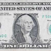 1 Dollar 1985 aus den USA "Atlanta (F)" seltene Originalbanknote - 0009A