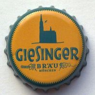 1 Kronkorken Giesinger Bräu, Untergiesinger Erhellung, Bier, München, BRD, crown cap!